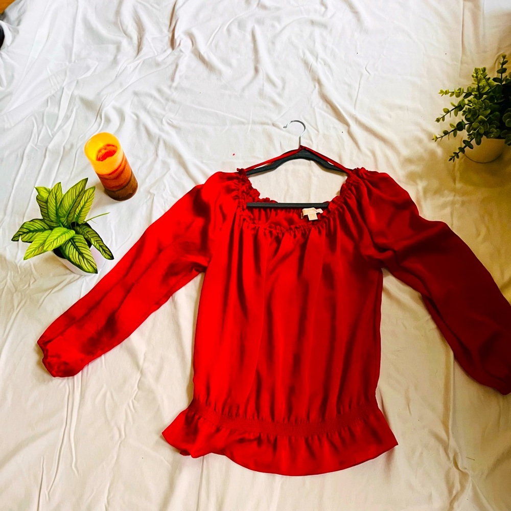 Red Blouse